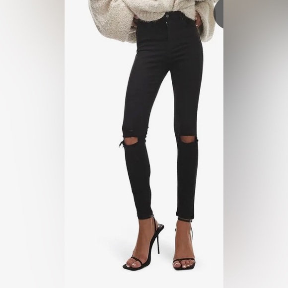 Topshop Denim - Topshop Jamie High Rise Ankle Skinny Jeans, Size 30